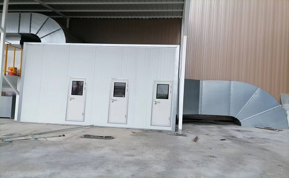 干式噴漆房排風(fēng)系統(tǒng)