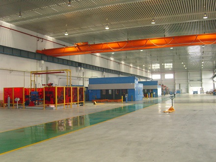 航空航天涂裝生產(chǎn)線(xiàn)客戶(hù)案例現(xiàn)場(chǎng)5