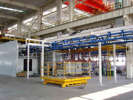 航空航天涂裝生產(chǎn)線(xiàn)客戶(hù)案例現(xiàn)場(chǎng)3