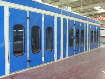 汽車涂裝生產(chǎn)線現(xiàn)場(chǎng)案例1