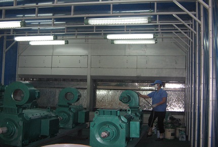 伸縮移動(dòng)式噴漆房