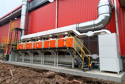 活性炭+催化燃燒設(shè)備