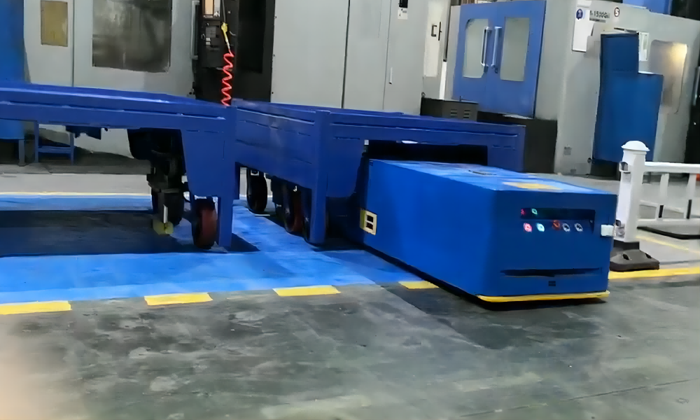 20噸重載AGV小車應(yīng)用圖片